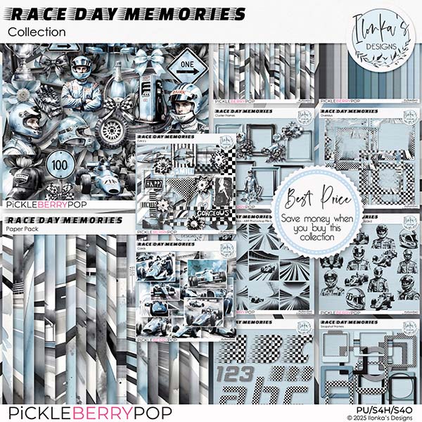 Race Day Memories Collection by Ilonka's Designs 