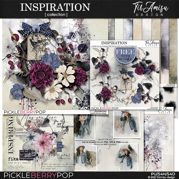 Inspiration Bundle Plus Free Gift by TirAmisu design