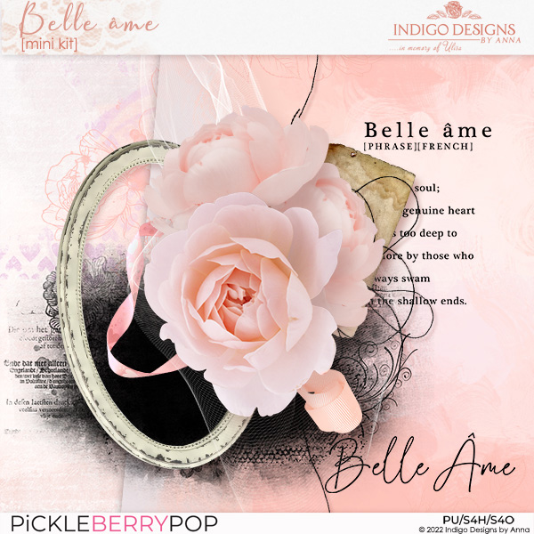 Belle Ame Mini Kit by Indigo Designs by Anna