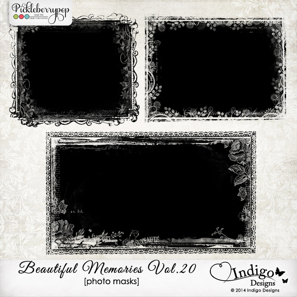 Beautiful Memories Photo Masks Vol.20