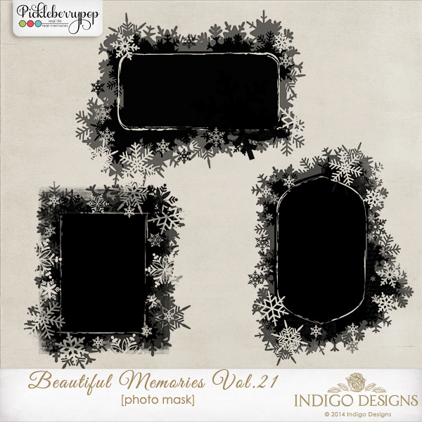 Beautiful Memories Photo Masks Vol.21