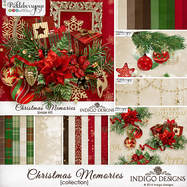 Christmas Memories Collection with FWP by Indigo Designs