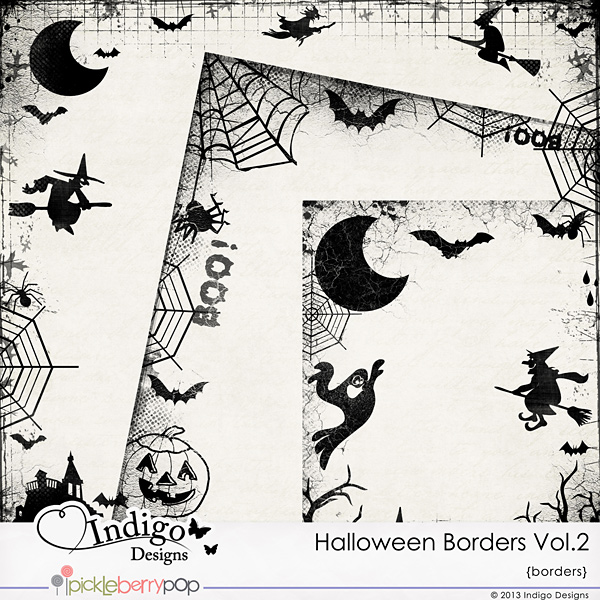 Halloween Borders Vol.2