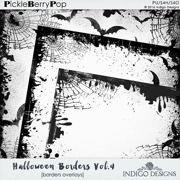 Halloween Borders  Vol.4