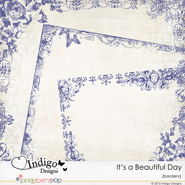 It's a Beautiful Day Border Overlays 