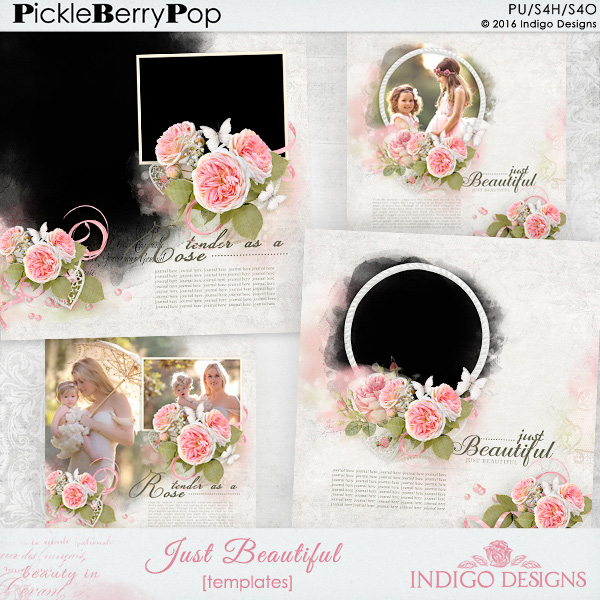 Just Beautiful Photo Mask Templates