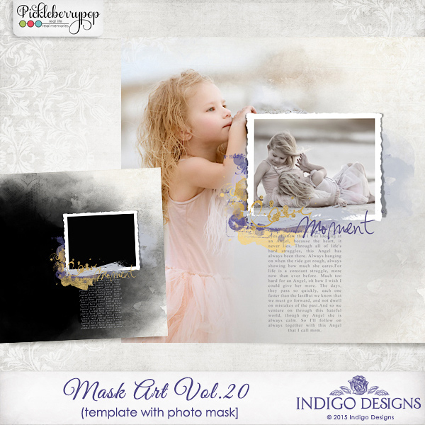 MaskArt Template Vol.20 by Indigo Designs