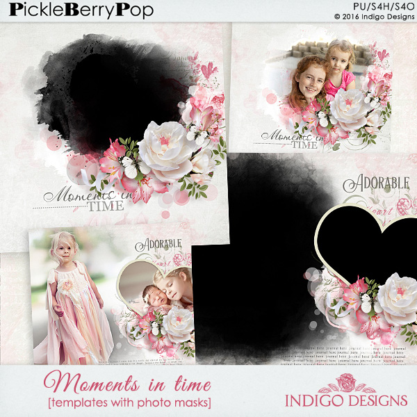 Moments In Time Photo Mask Templates