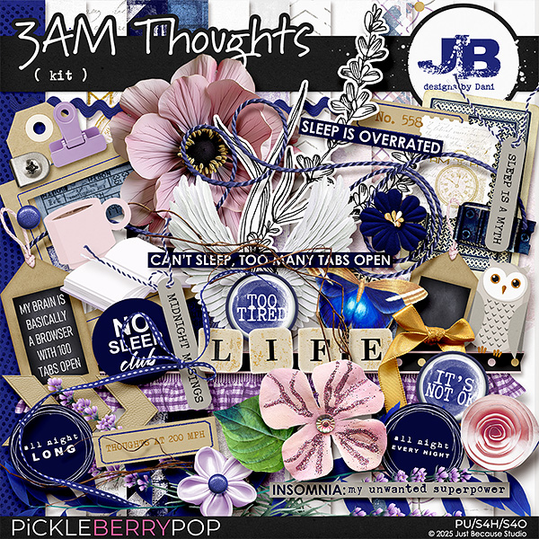 3AM Thoughts Kit by JB Studio