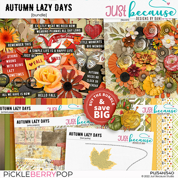 Autumn Lazy Days Bundle by JB Studio