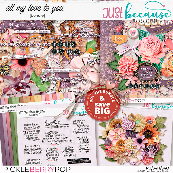 All My Love To You Bundle by JB Studio