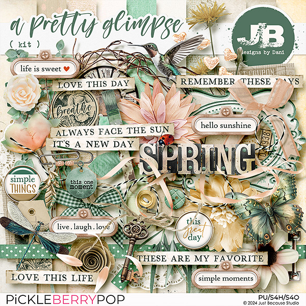 A Pretty Glimpse Kit by JB Studio