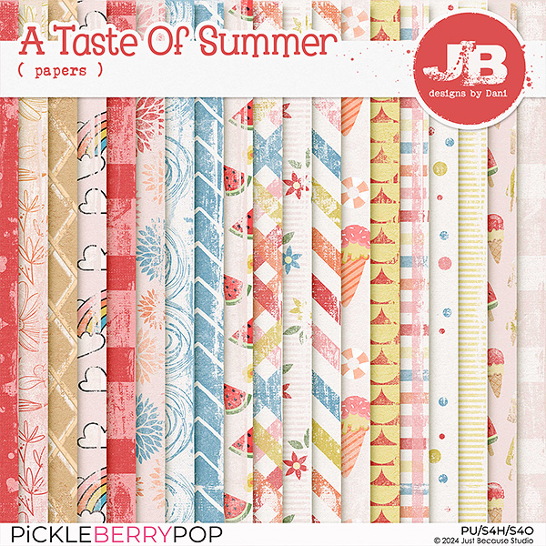 A Taste Of Summer Papers by JB Studio