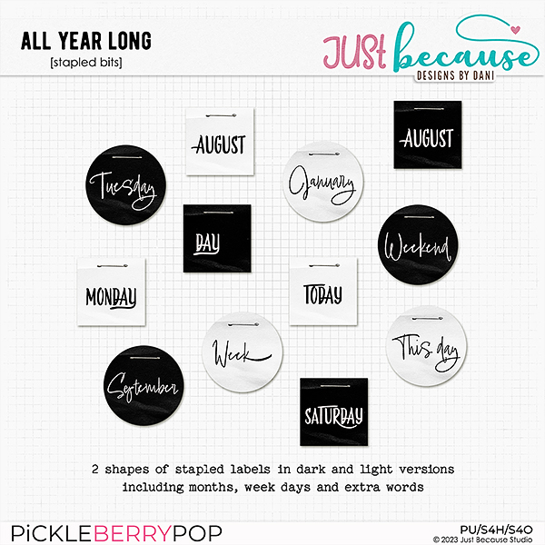 All Year Long {Stapled Bits} by JB Studio