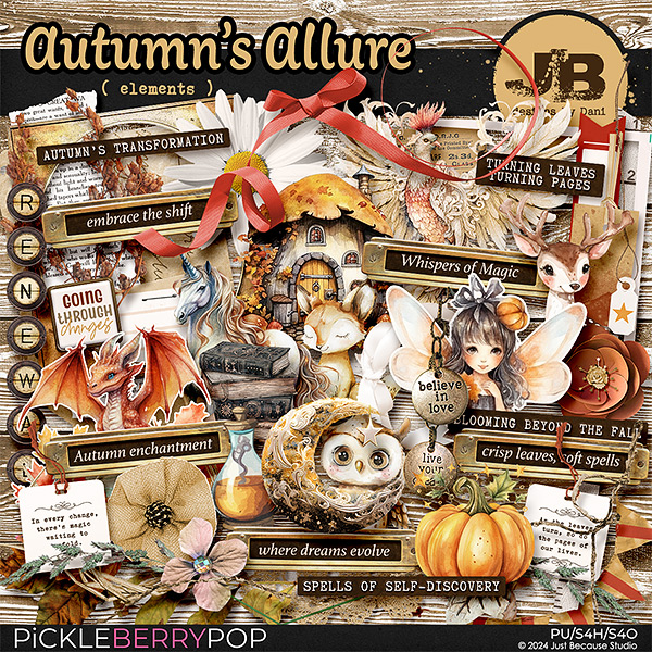 Autumn's Allure Elements by JB Studiio