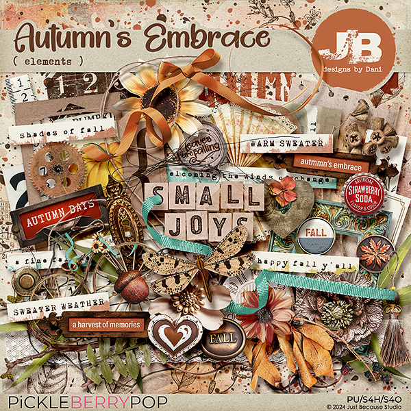 Autumn's Embrace Elements by JB Studio