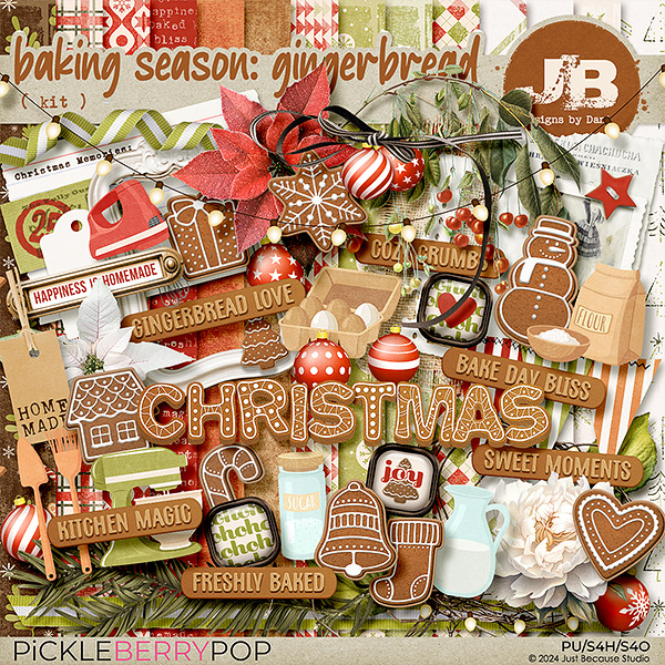 Baking Season: Gingerbread Kit by JB Studio