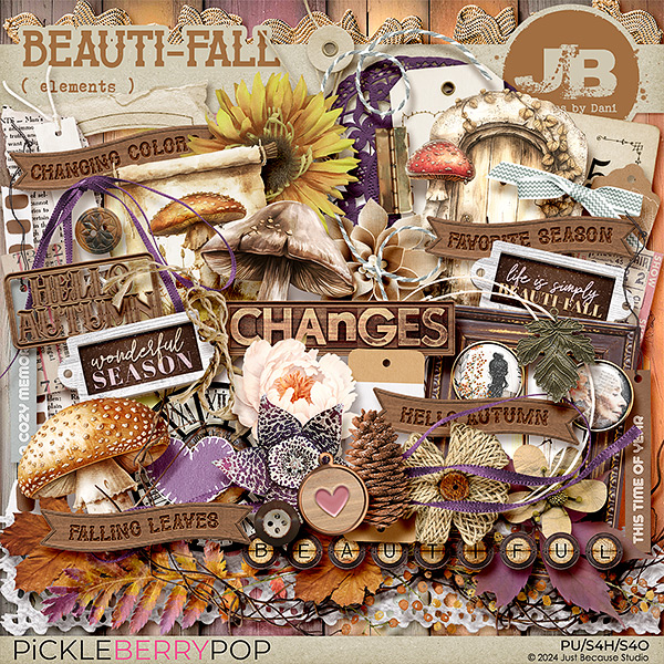 Beauti-Fall Elements by JB Studio