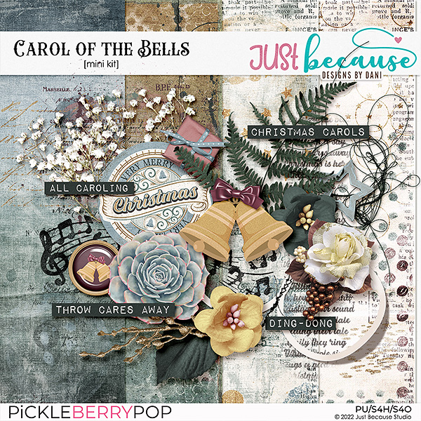 Carol of the Bells Mini Kit by JB Studio