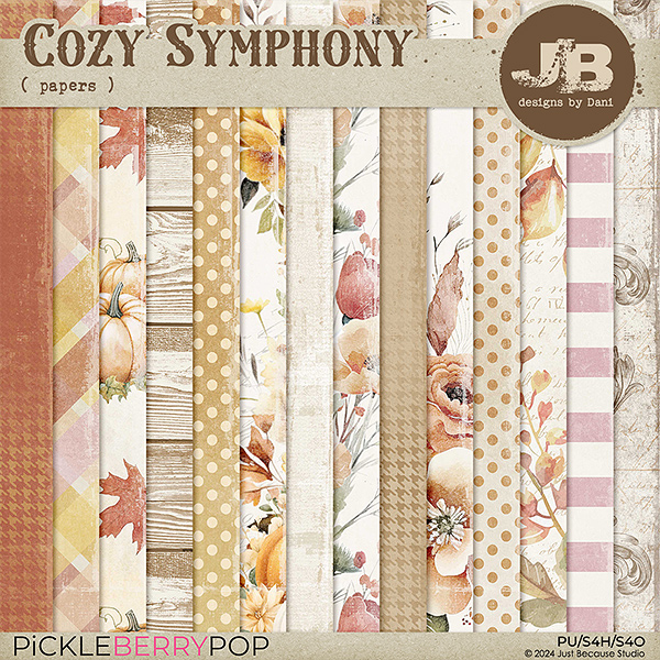 Cozy Symphony Papers by JB Studio