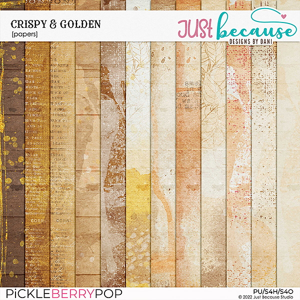 Crispy & Golden Papers by JB Studio