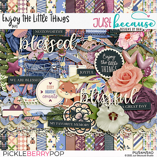 Enjoy The Little Things Kit by JB Studo