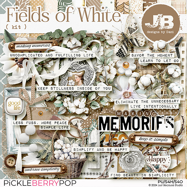 Fields of White Kit by JB Studio