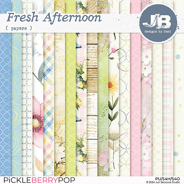 Fresh Afternoon Papers by JB Studio