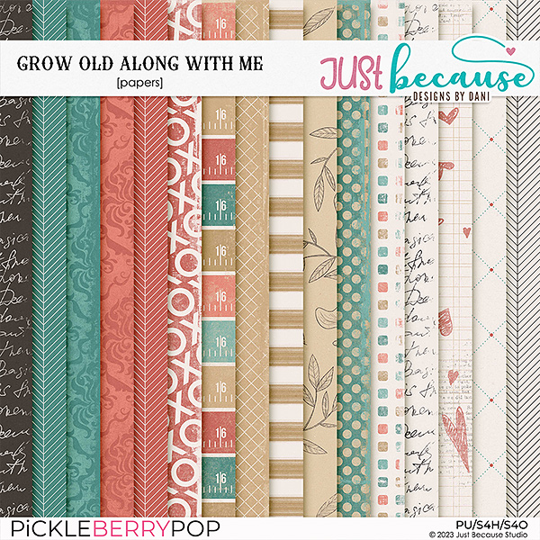 Grow Old Along With Me Papers by JB Studio