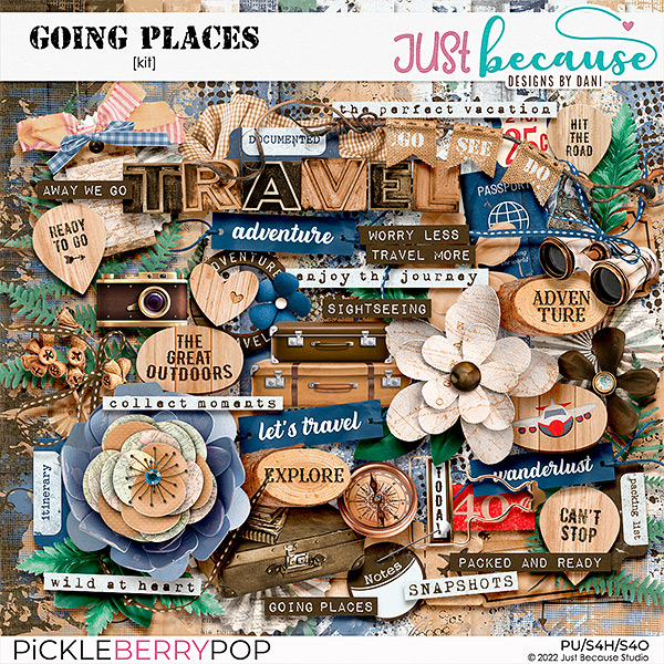 Going Places Kit by JB Studio