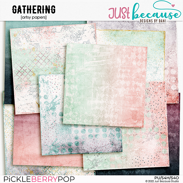 Gathering Artsy Papers by JB Studio