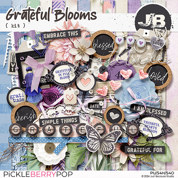 Grateful Blooms Kit by JB Studio