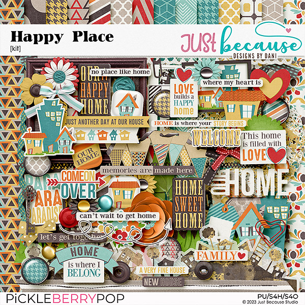 Happy Place Kit by JB Studio