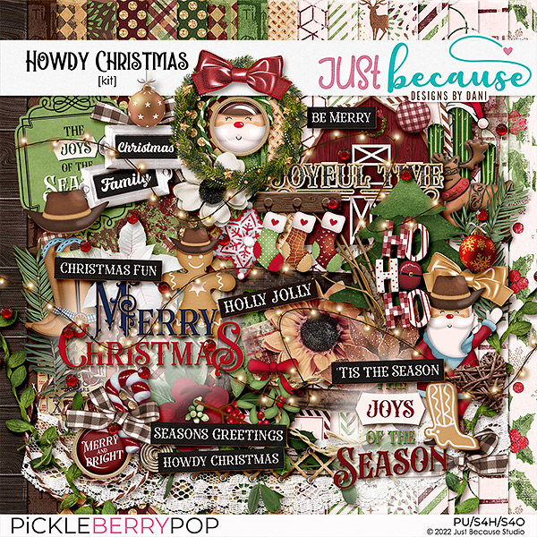 Howdy Christmas Kit by JB Studio