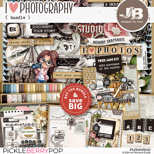 I Love Photography Bundle by JB Studio