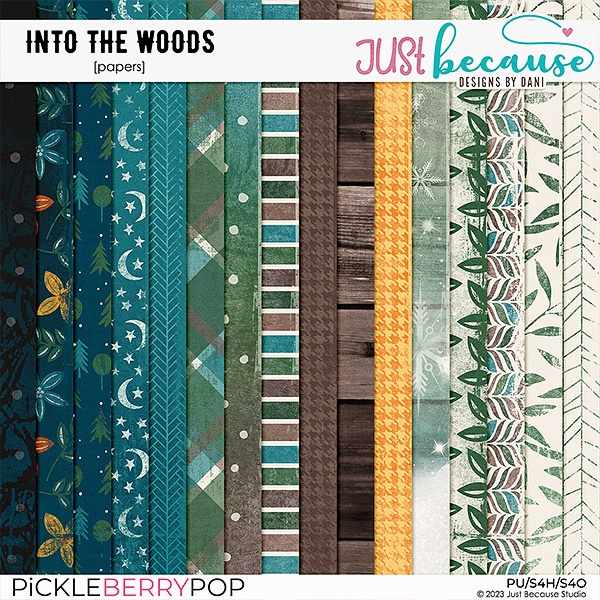 Into The Woods Papers by JB Studio