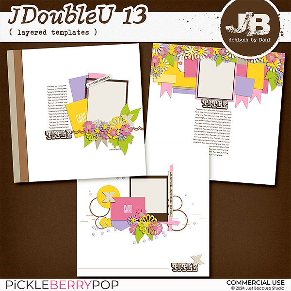 JDoubleU 13 Templates by JB Studio