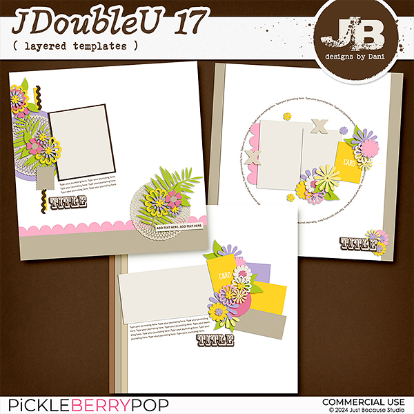 JDoubleU 17 Templates by JB Studio