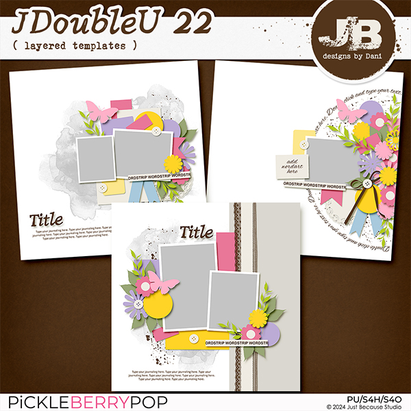 JDoubleU 22 Templates by JB Studio