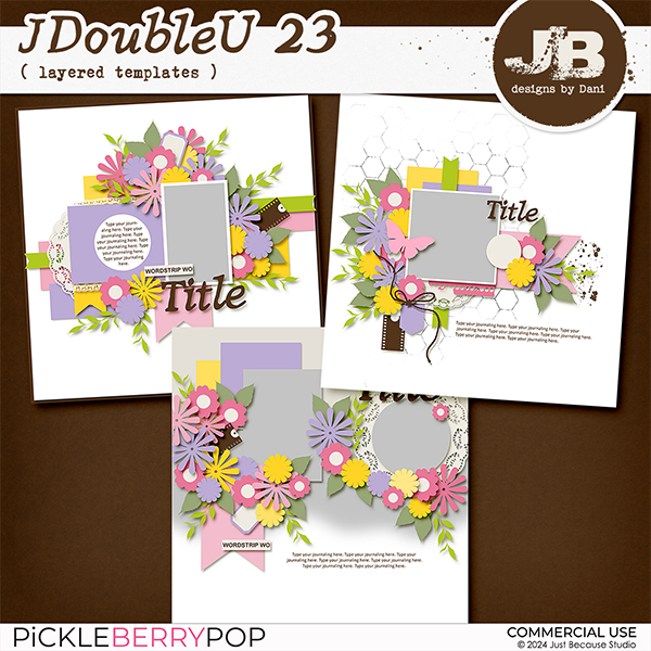 JDoubleU 23 Templates by JB Studio