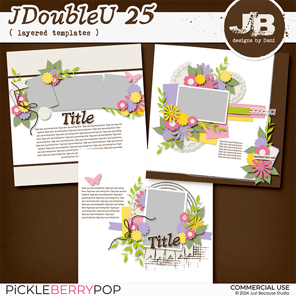 JDoubleU 25 Templates by JB Studio