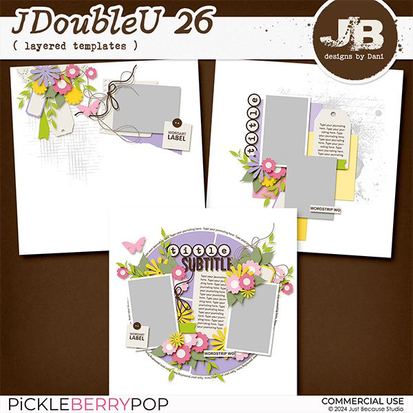 JDoubleU 26 Templates by JB Studio