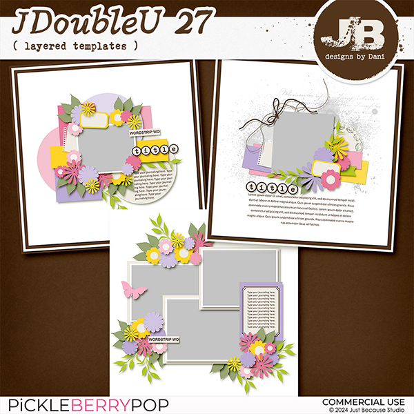 JDoubleU 27 Templates by JB Studio