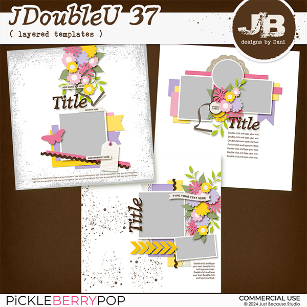 JDoubleU 37 Templates by JB Studio