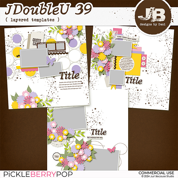 JDoubleU 39 Templates by JB Studio