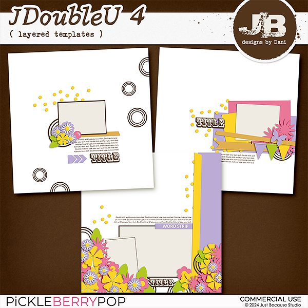 JDoubleU 4 Templates by JB Studio