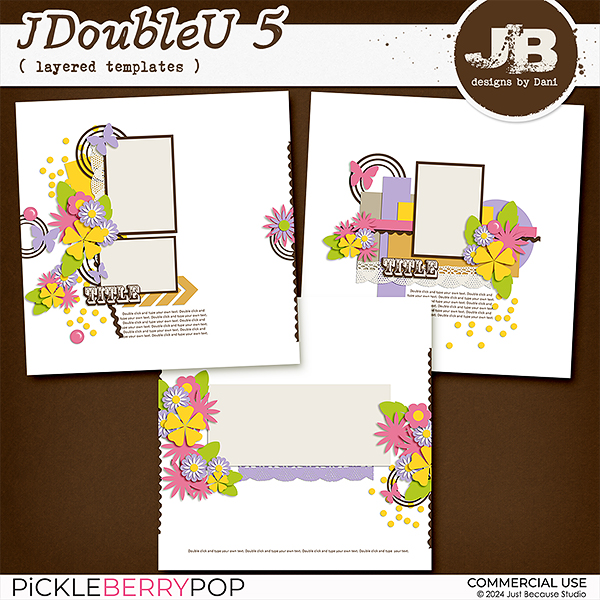 JDoubleU 5 Templates by JB Studio