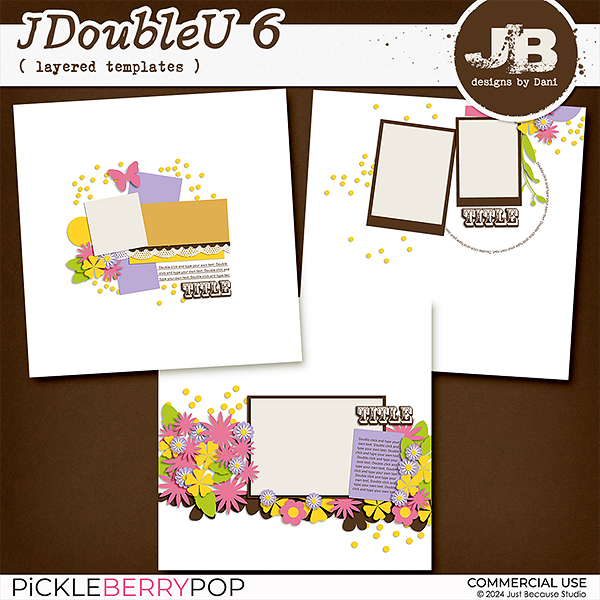 JDoubleU 6 Templates by JB Studio