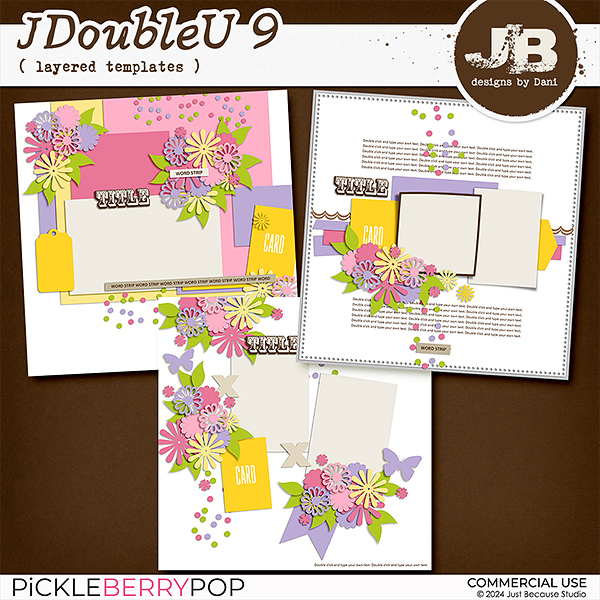 JDoubleU 9 Templates by JB Studio