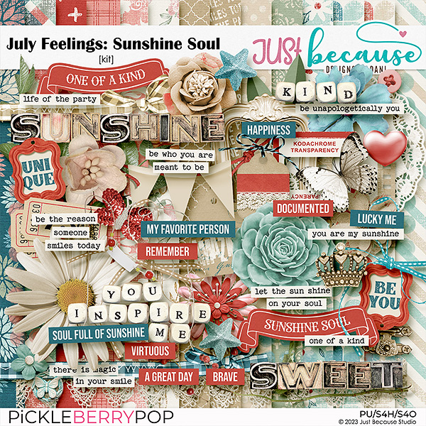 July Feelings: Sunshine Soul Kit by JB Studio